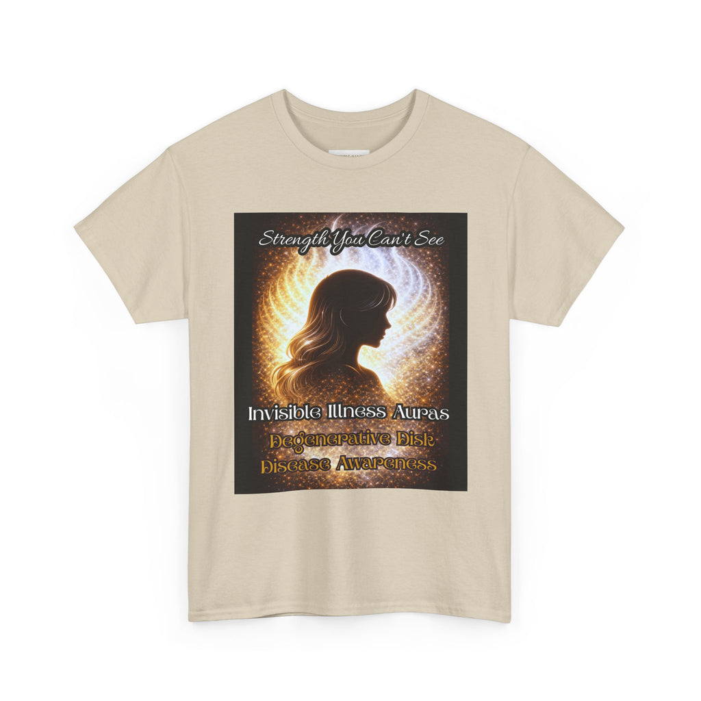 Degenerative Disk Awareness auras Angel Wings Memorial T‑Shirt — Invisible Illness Awareness Graphic Tee