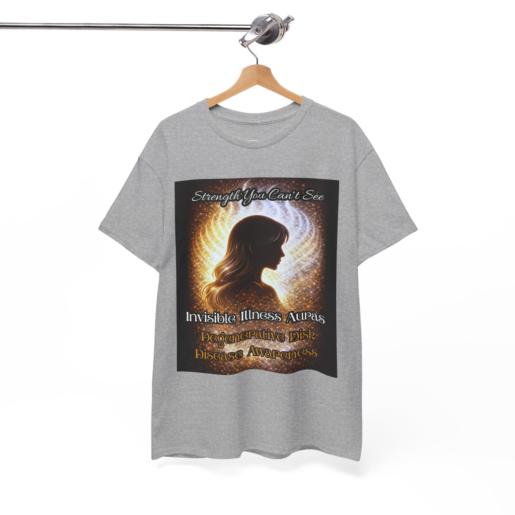 Degenerative Disk Awareness auras Angel Wings Memorial T‑Shirt — Invisible Illness Awareness Graphic Tee
