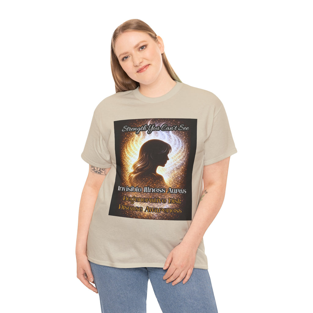 Degenerative Disk Awareness auras Angel Wings Memorial T‑Shirt — Invisible Illness Awareness Graphic Tee