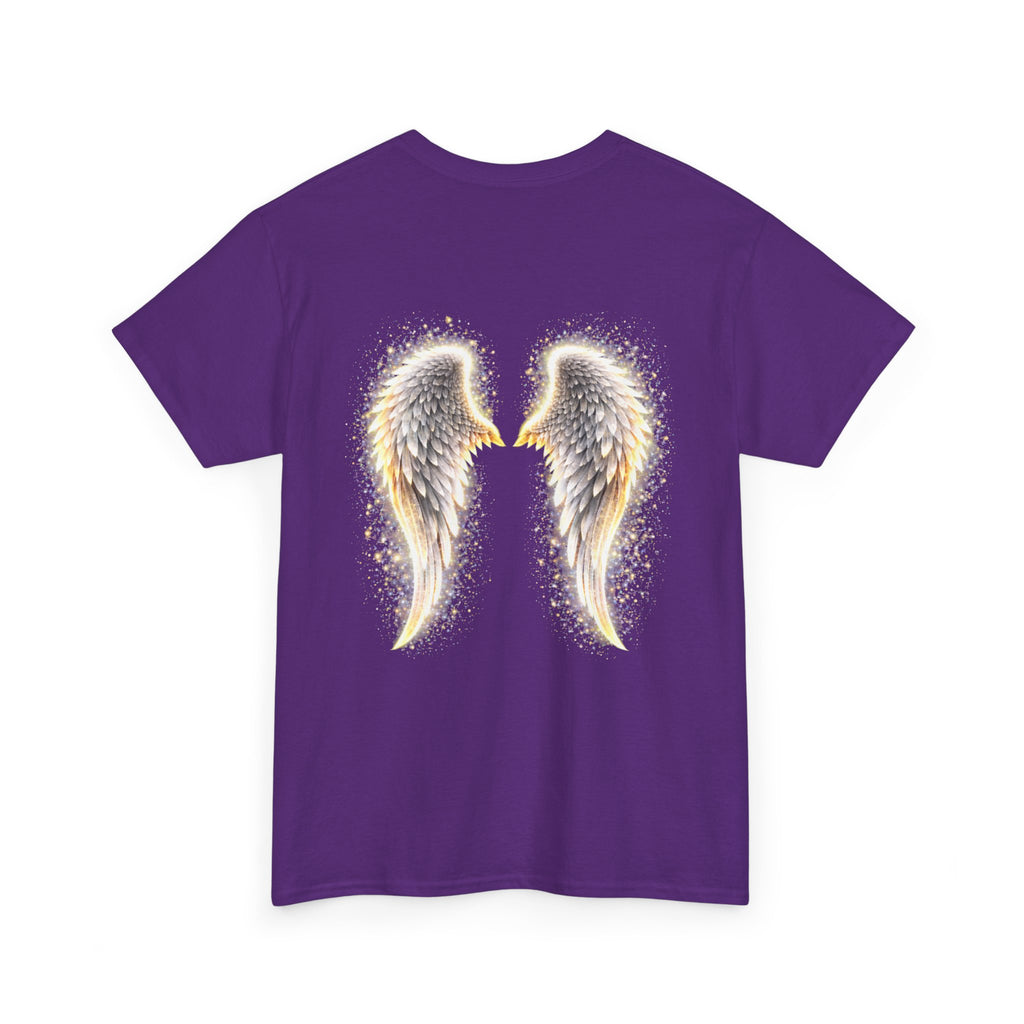 Degenerative Disk Awareness auras Angel Wings Memorial T‑Shirt — Invisible Illness Awareness Graphic Tee