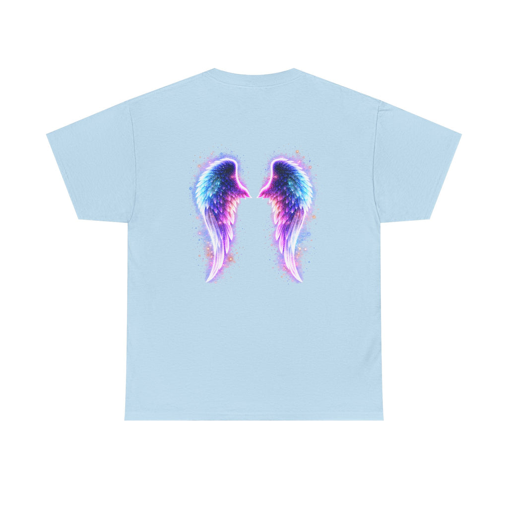 Sciatica Pain auras awareness Angel Wings Awareness Tee — Invisible Illness & Invisible Illness Awareness Shirt