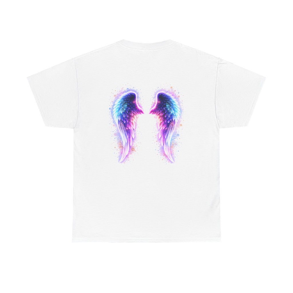Sciatica Pain auras awareness Angel Wings Awareness Tee — Invisible Illness & Invisible Illness Awareness Shirt