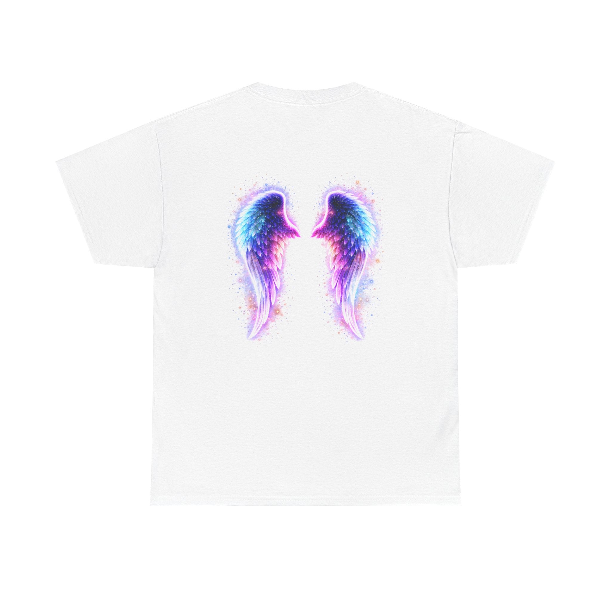Sciatica Pain auras awareness Angel Wings Awareness Tee — Invisible Illness & Invisible Illness Awareness Shirt