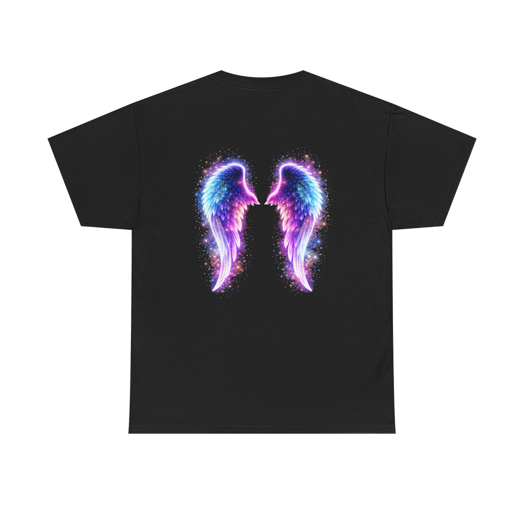 Sciatica Pain auras awareness Angel Wings Awareness Tee — Invisible Illness & Invisible Illness Awareness Shirt