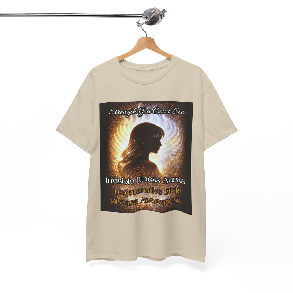 Degenerative Disk Awareness auras Angel Wings Memorial T‑Shirt — Invisible Illness Awareness Graphic Tee