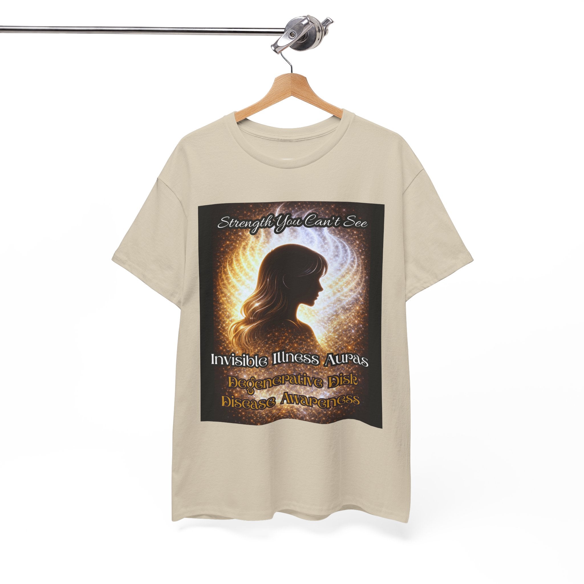 Degenerative Disk Awareness auras Angel Wings Memorial T‑Shirt — Invisible Illness Awareness Graphic Tee