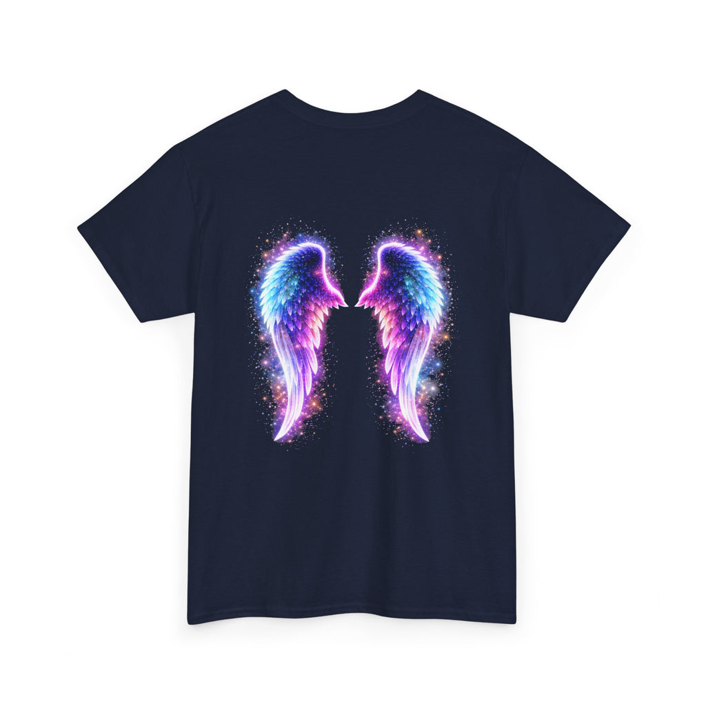 Sciatica Pain auras awareness Angel Wings Awareness Tee — Invisible Illness & Invisible Illness Awareness Shirt