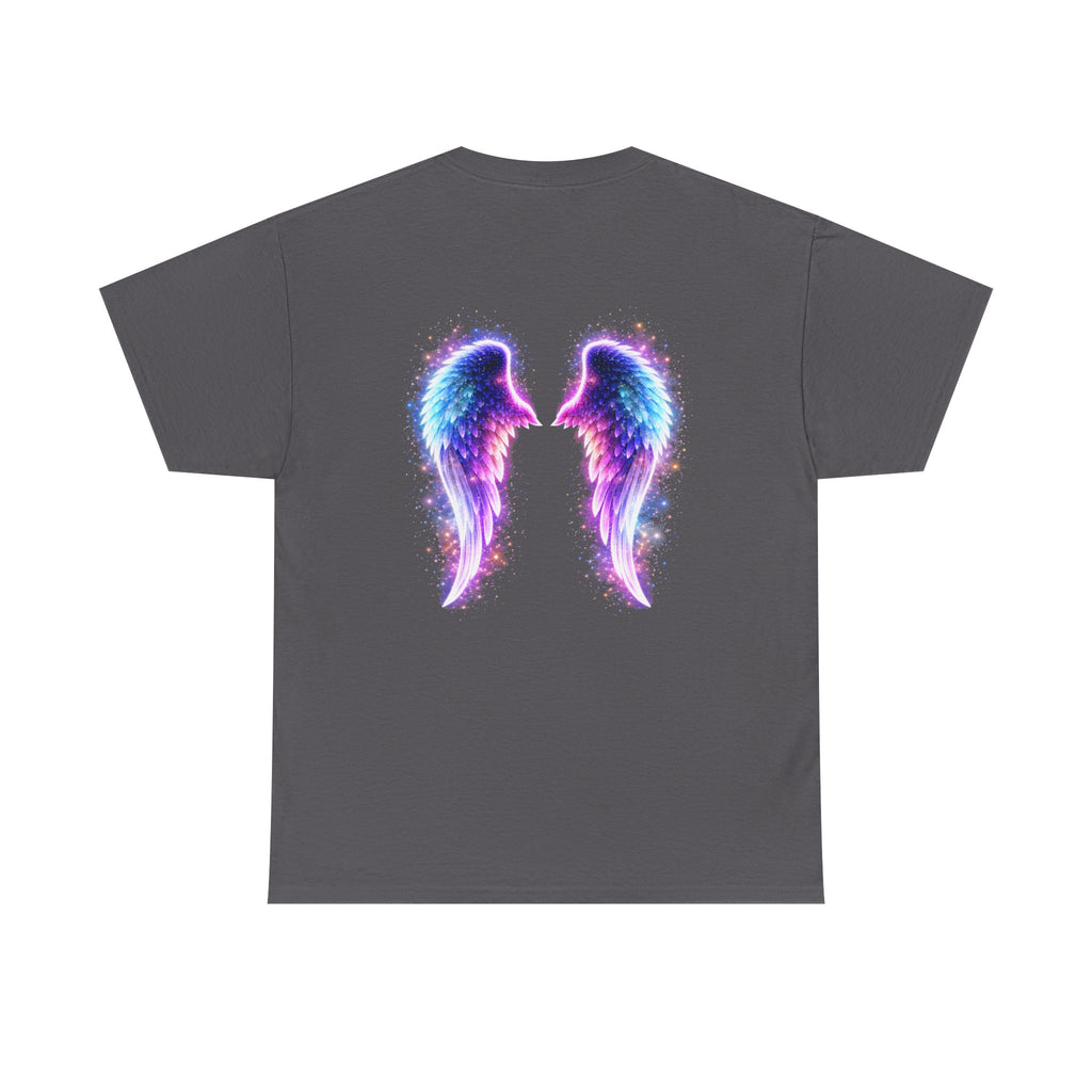 Sciatica Pain auras awareness Angel Wings Awareness Tee — Invisible Illness & Invisible Illness Awareness Shirt