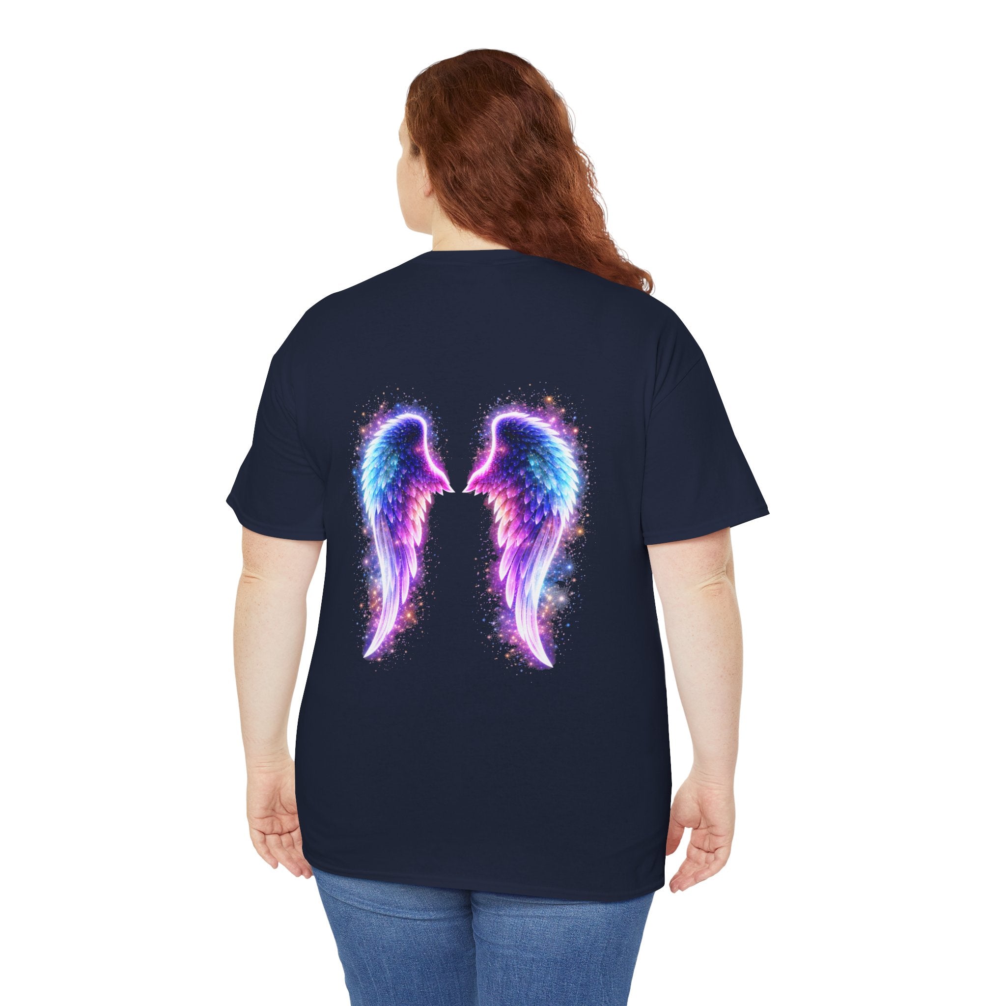 Sciatica Pain auras awareness Angel Wings Awareness Tee — Invisible Illness & Invisible Illness Awareness Shirt