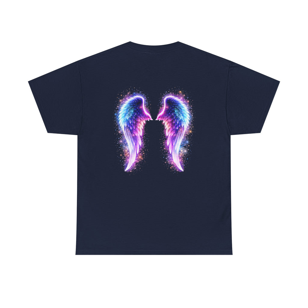 Sciatica Pain auras awareness Angel Wings Awareness Tee — Invisible Illness & Invisible Illness Awareness Shirt