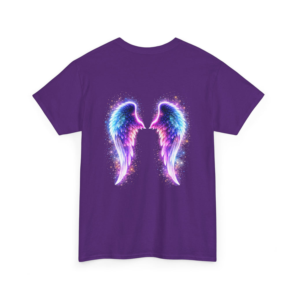 Sciatica Pain auras awareness Angel Wings Awareness Tee — Invisible Illness & Invisible Illness Awareness Shirt