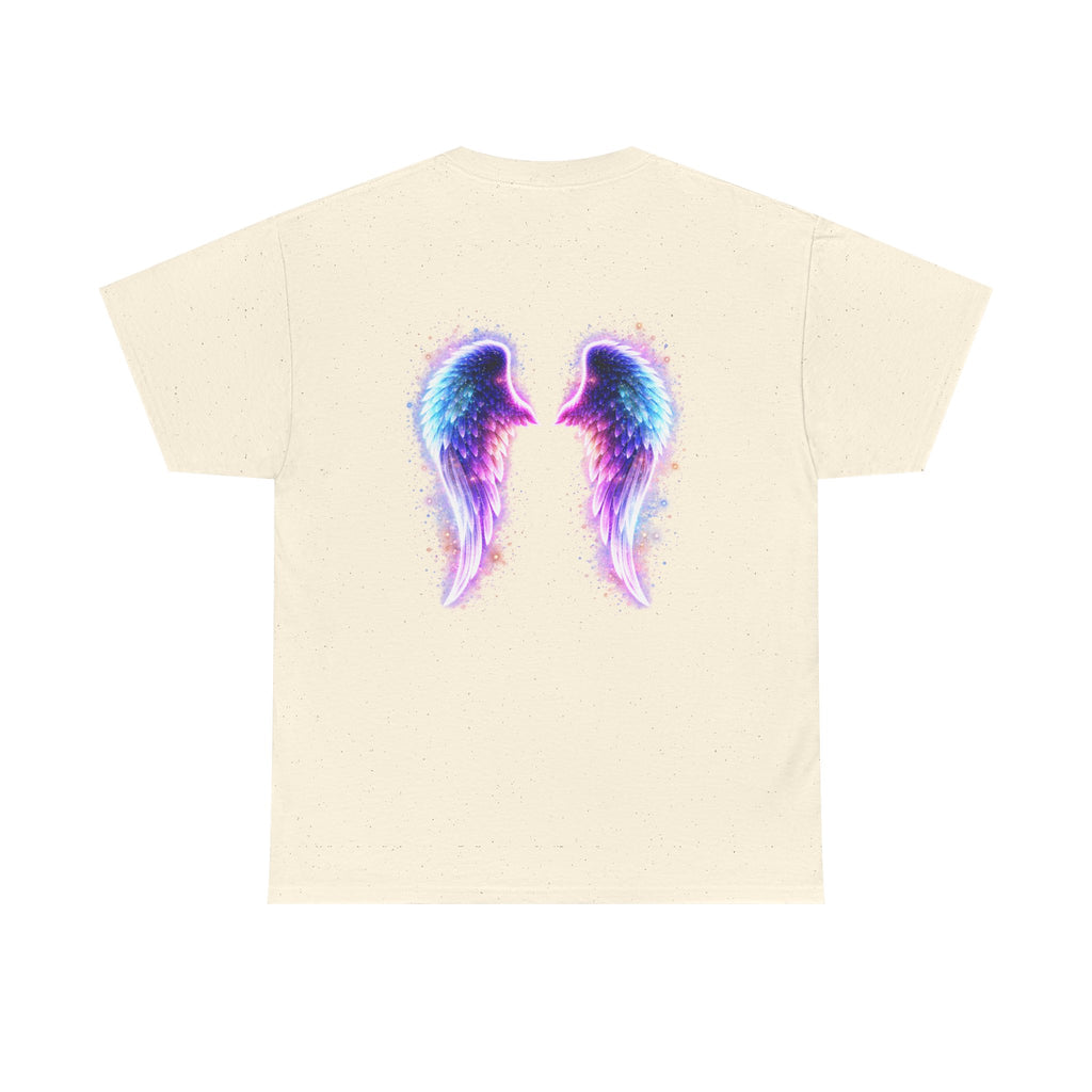 Sciatica Pain auras awareness Angel Wings Awareness Tee — Invisible Illness & Invisible Illness Awareness Shirt