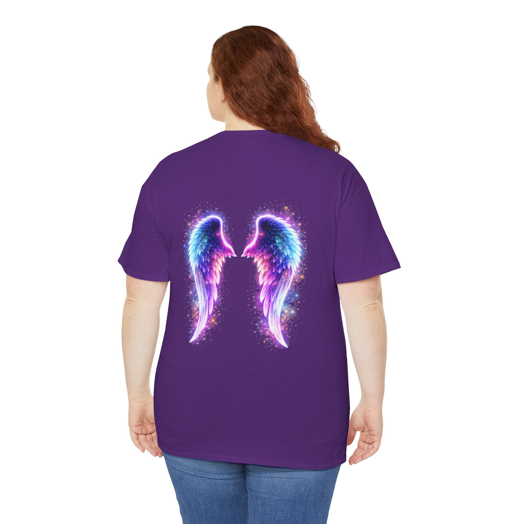 Sciatica Pain auras awareness Angel Wings Awareness Tee — Invisible Illness & Invisible Illness Awareness Shirt