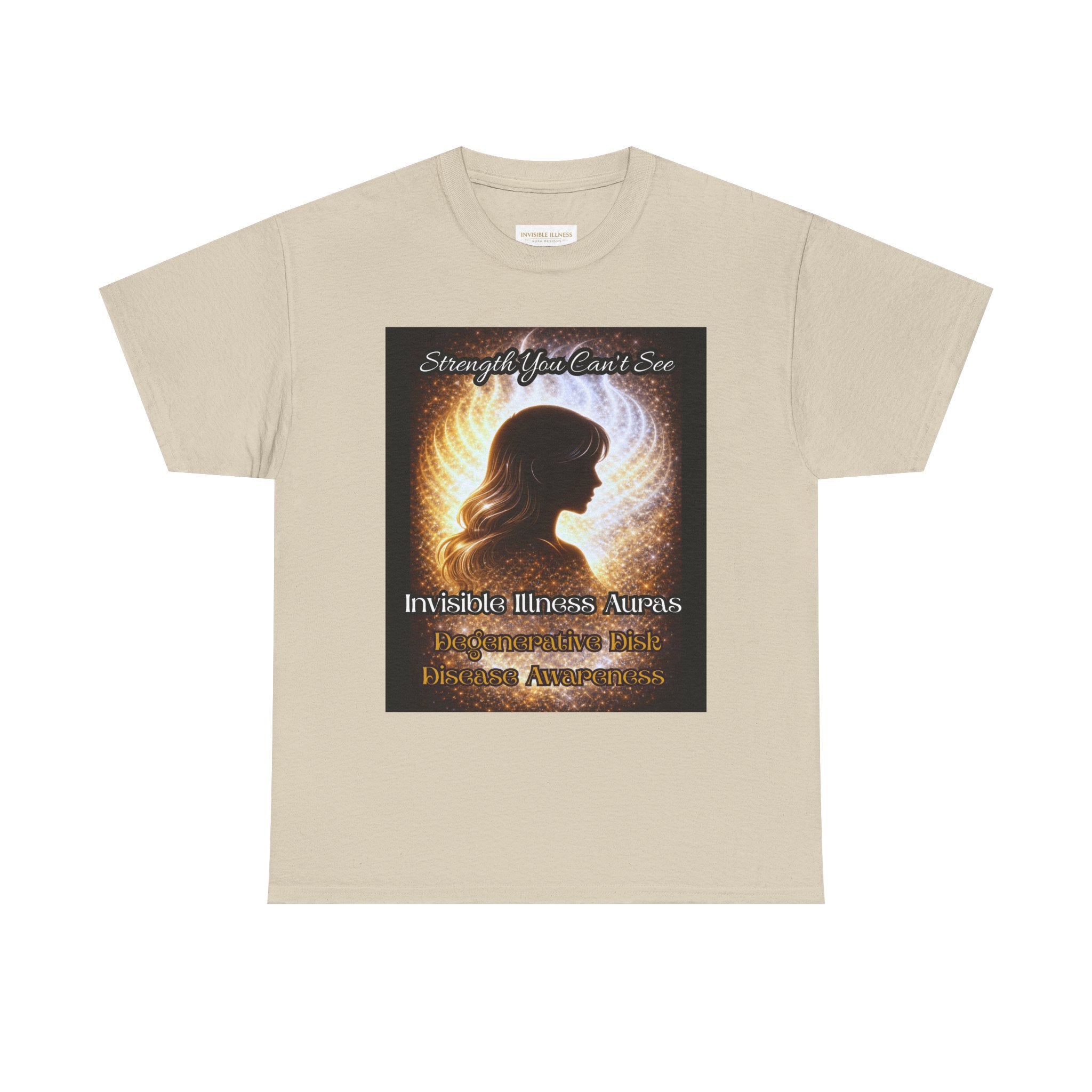 Degenerative Disk Awareness auras Angel Wings Memorial T‑Shirt — Invisible Illness Awareness Graphic Tee