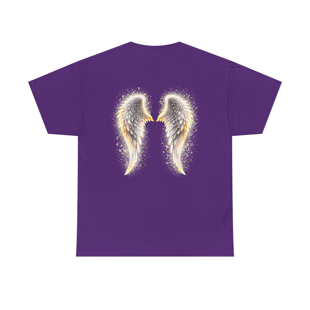 Degenerative Disk Awareness auras Angel Wings Memorial T‑Shirt — Invisible Illness Awareness Graphic Tee