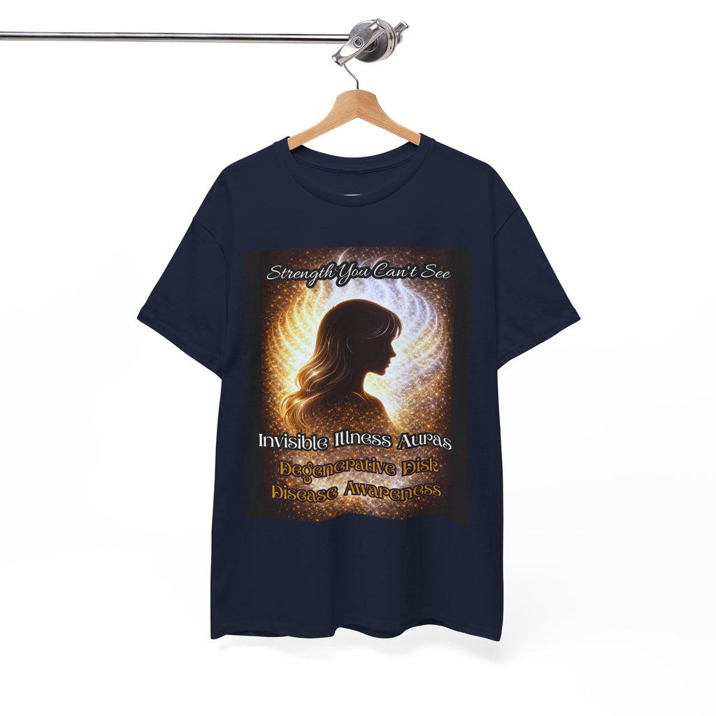 Degenerative Disk Awareness auras Angel Wings Memorial T‑Shirt — Invisible Illness Awareness Graphic Tee