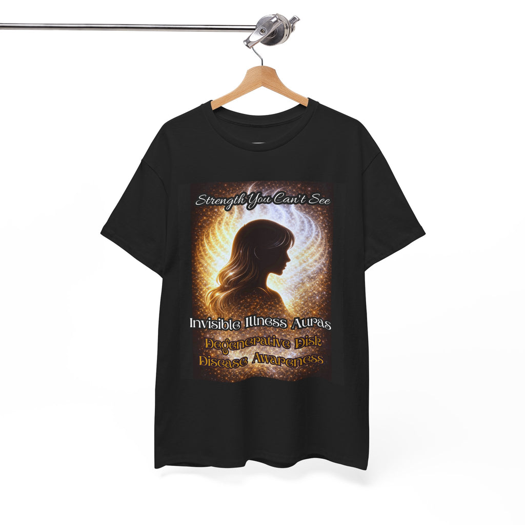 Degenerative Disk Awareness auras Angel Wings Memorial T‑Shirt — Invisible Illness Awareness Graphic Tee