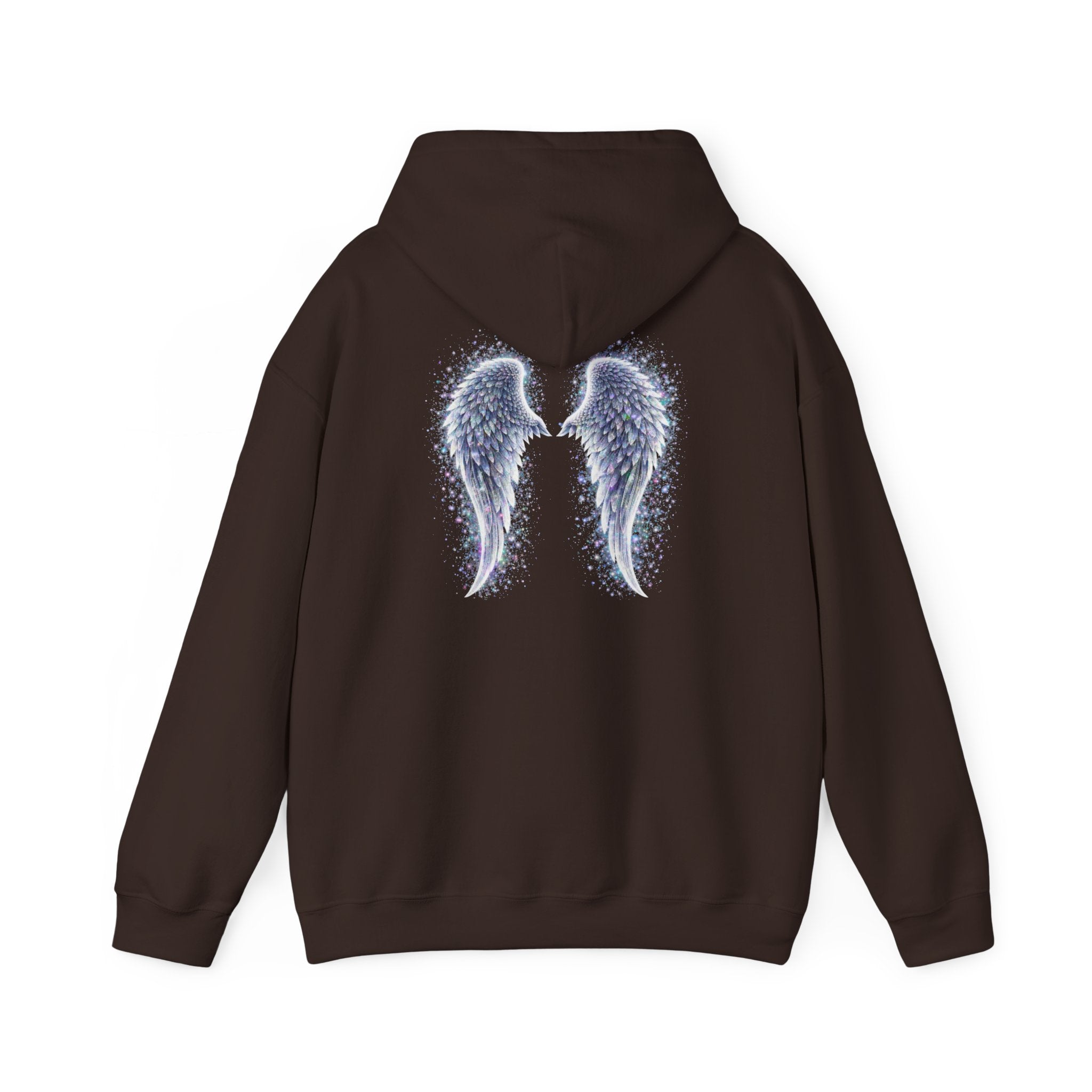 Mental illness Aura awareness silver angel wings Design hoodie -Strength you cant see Sweatshirt
