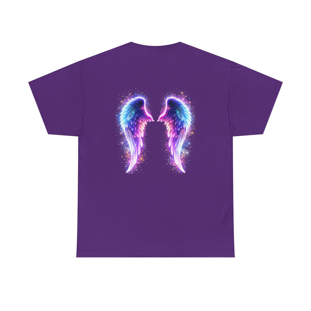 Sciatica Pain auras awareness Angel Wings Awareness Tee — Invisible Illness & Invisible Illness Awareness Shirt