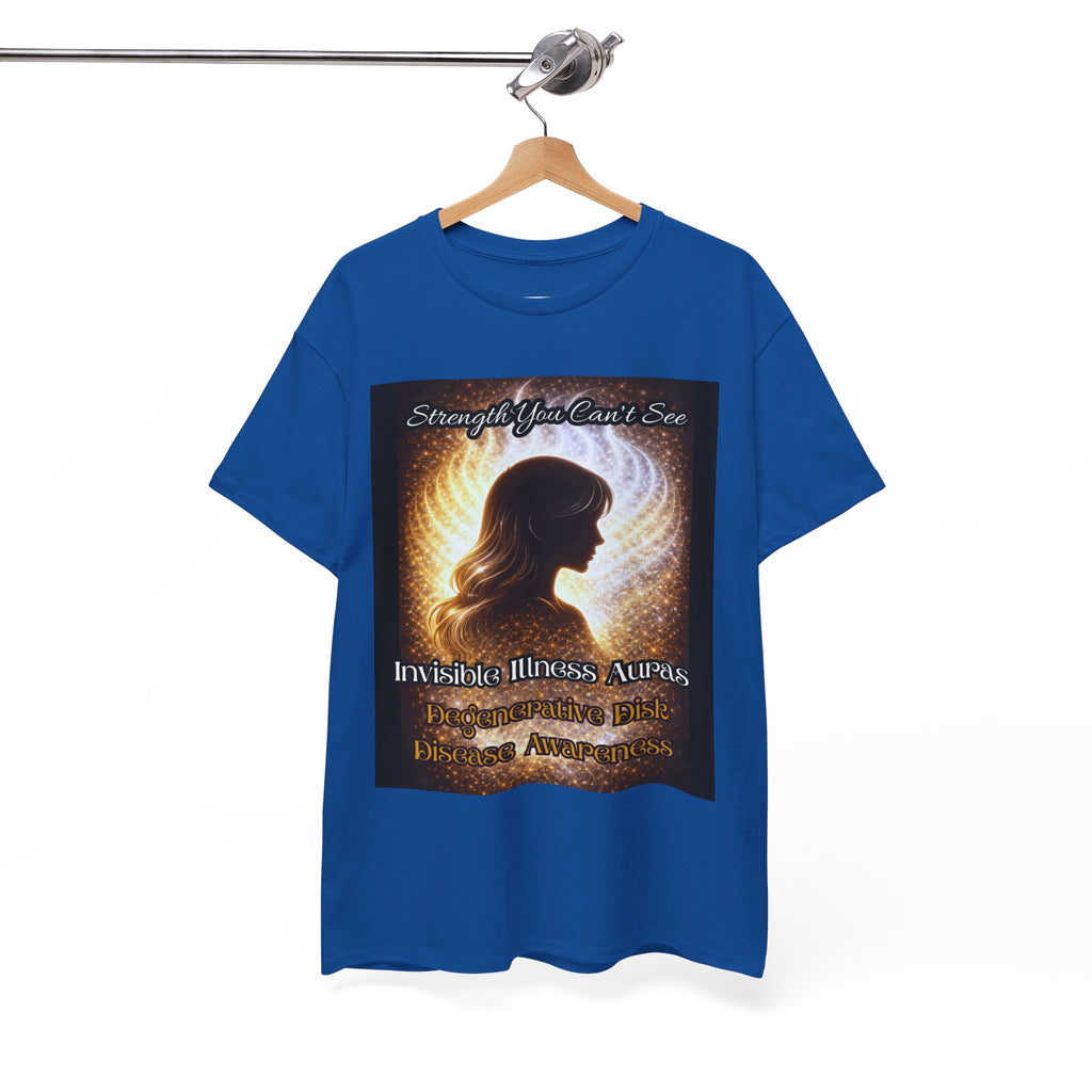 Degenerative Disk Awareness auras Angel Wings Memorial T‑Shirt — Invisible Illness Awareness Graphic Tee