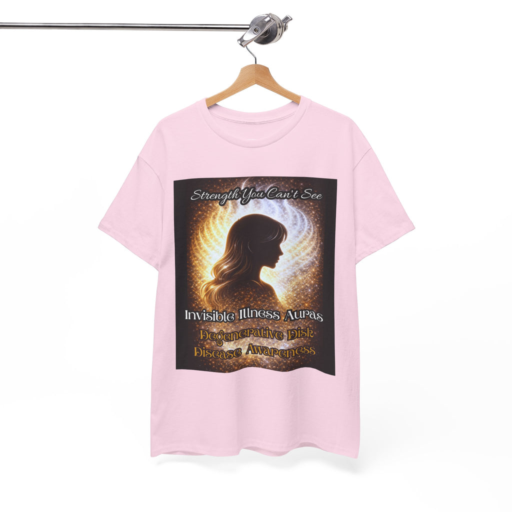 Degenerative Disk Awareness auras Angel Wings Memorial T‑Shirt — Invisible Illness Awareness Graphic Tee