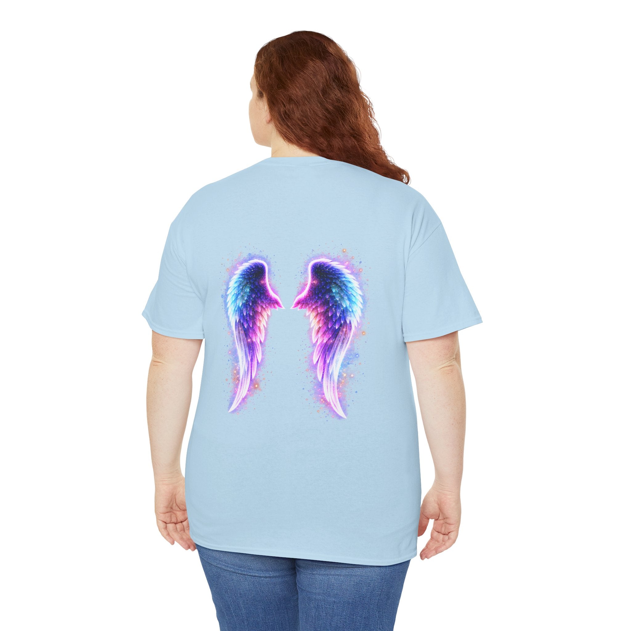Sciatica Pain auras awareness Angel Wings Awareness Tee — Invisible Illness & Invisible Illness Awareness Shirt