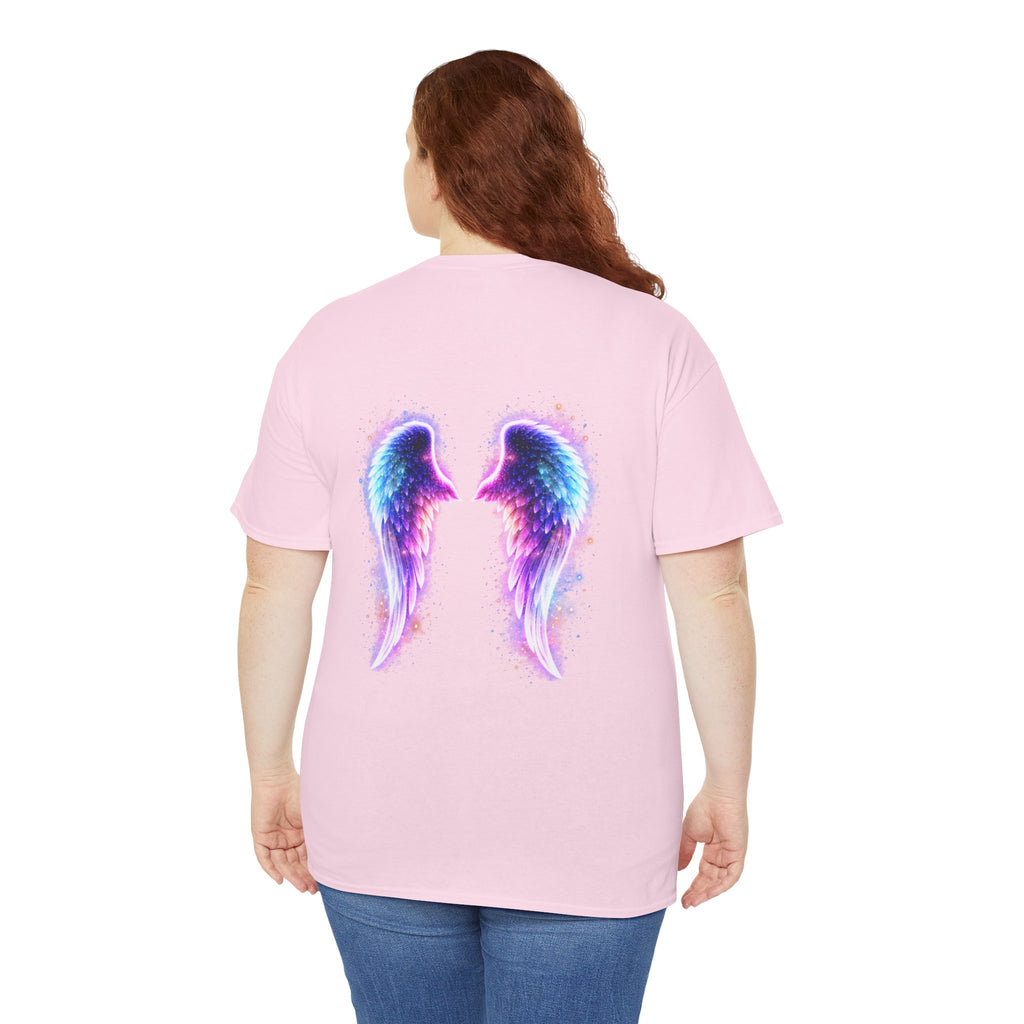 Sciatica Pain auras awareness Angel Wings Awareness Tee — Invisible Illness & Invisible Illness Awareness Shirt