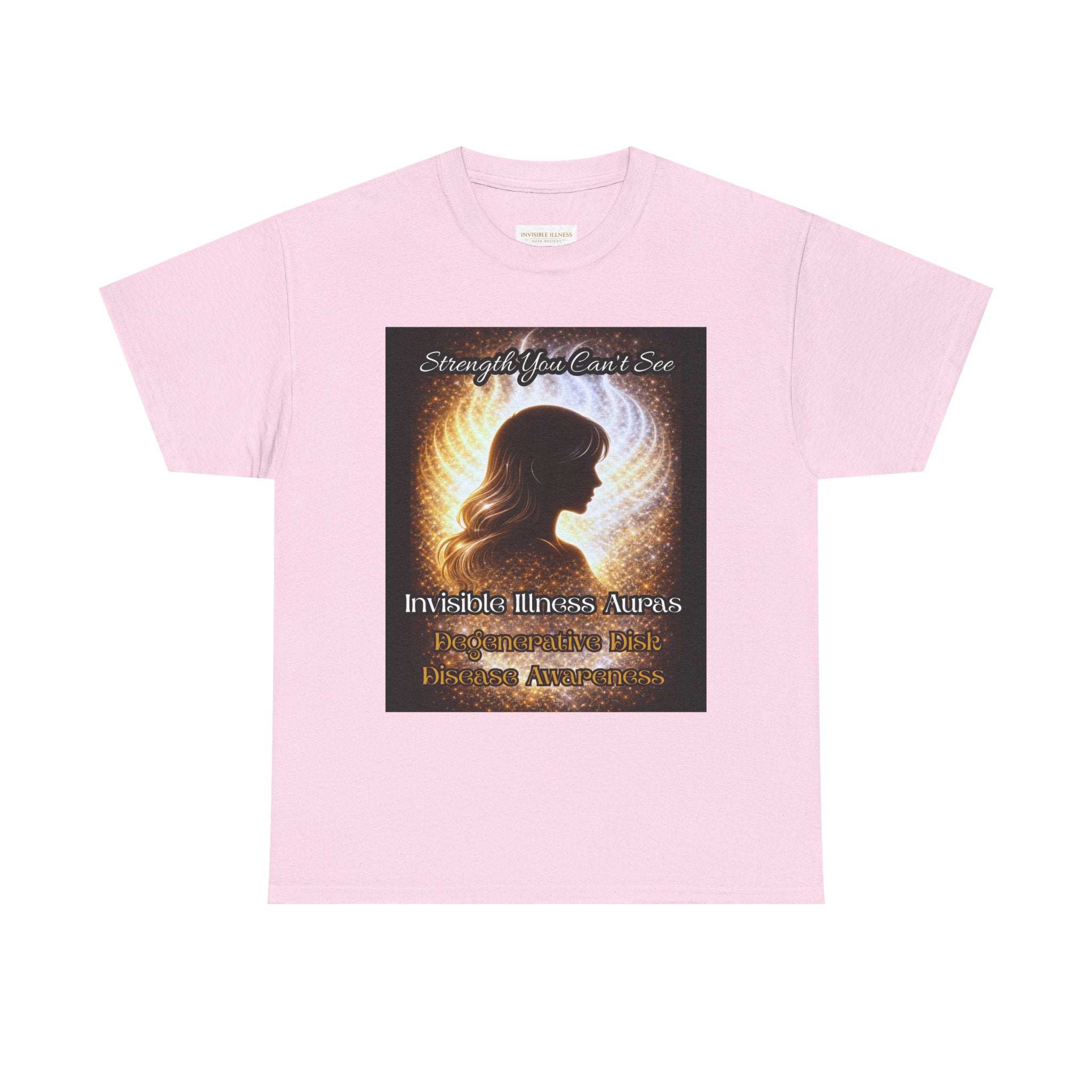 Degenerative Disk Awareness auras Angel Wings Memorial T‑Shirt — Invisible Illness Awareness Graphic Tee