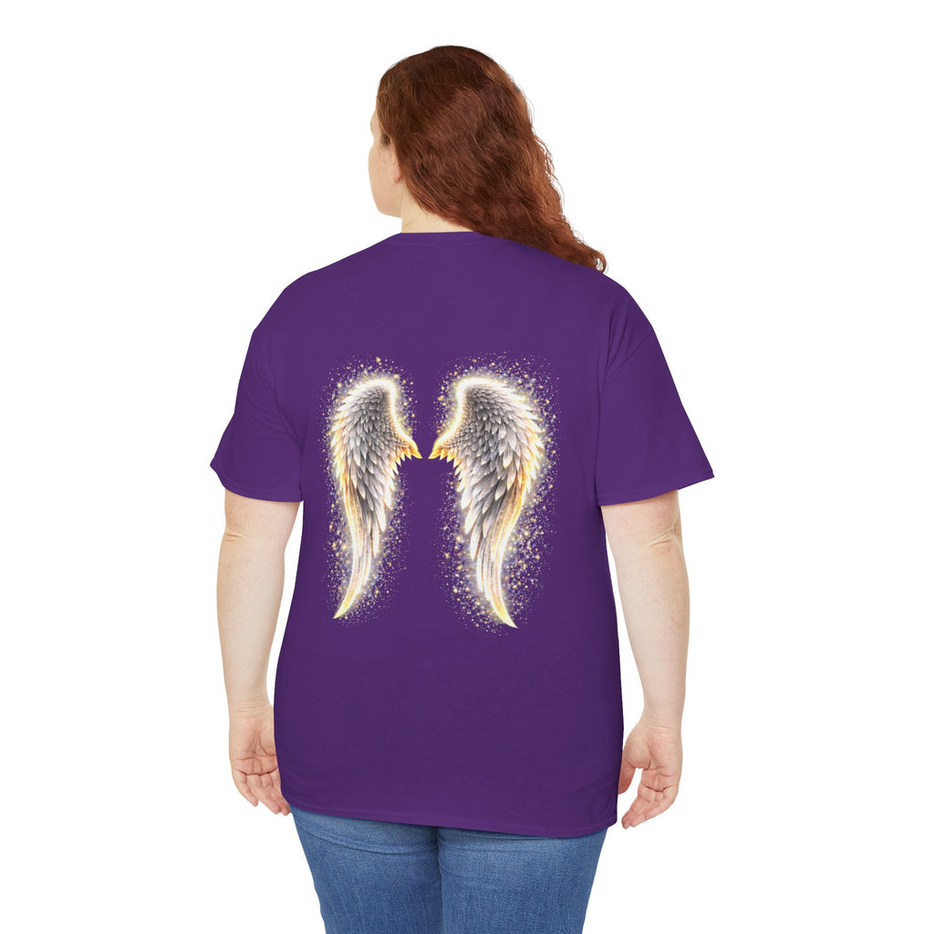 Degenerative Disk Awareness auras Angel Wings Memorial T‑Shirt — Invisible Illness Awareness Graphic Tee