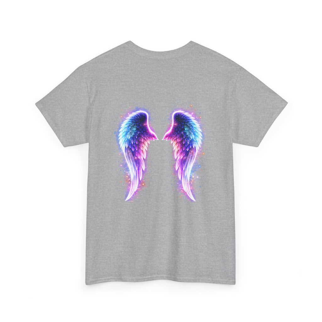 Sciatica Pain auras awareness Angel Wings Awareness Tee — Invisible Illness & Invisible Illness Awareness Shirt