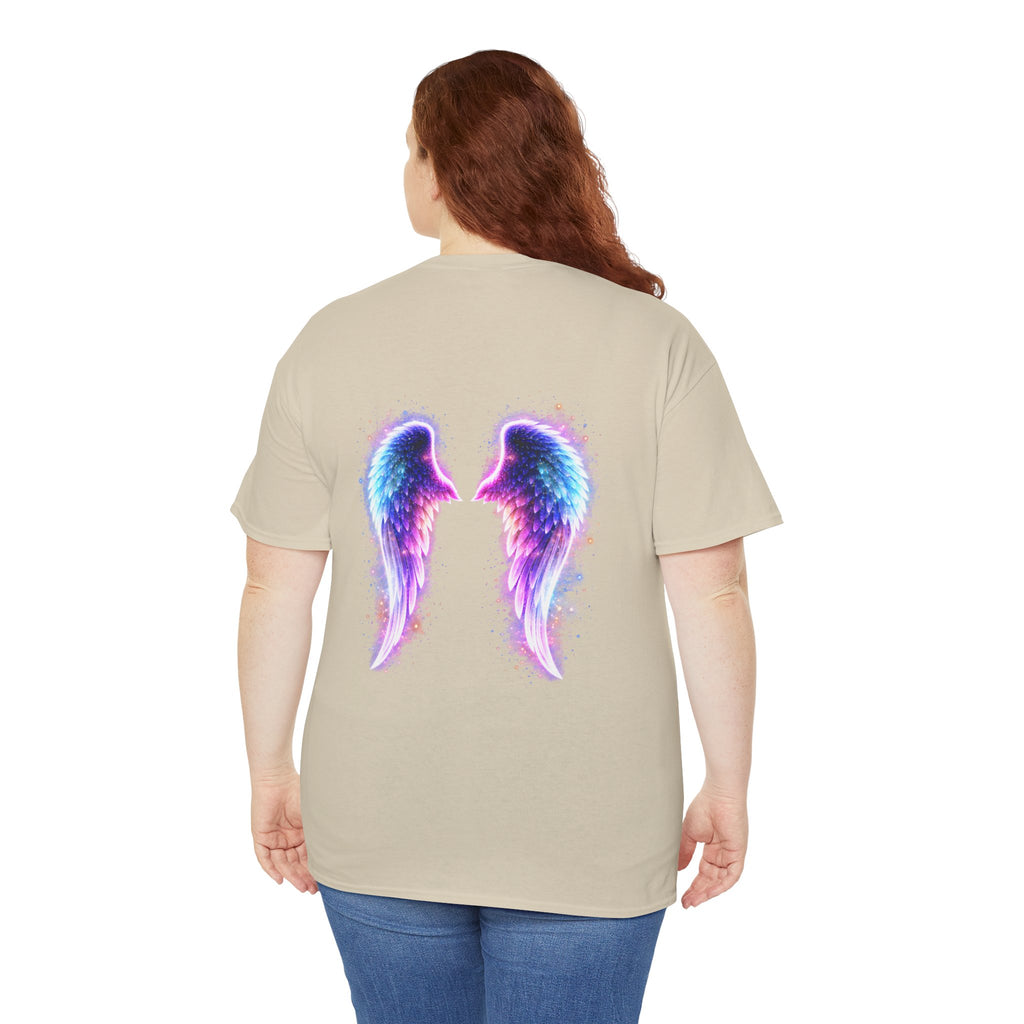 Sciatica Pain auras awareness Angel Wings Awareness Tee — Invisible Illness & Invisible Illness Awareness Shirt