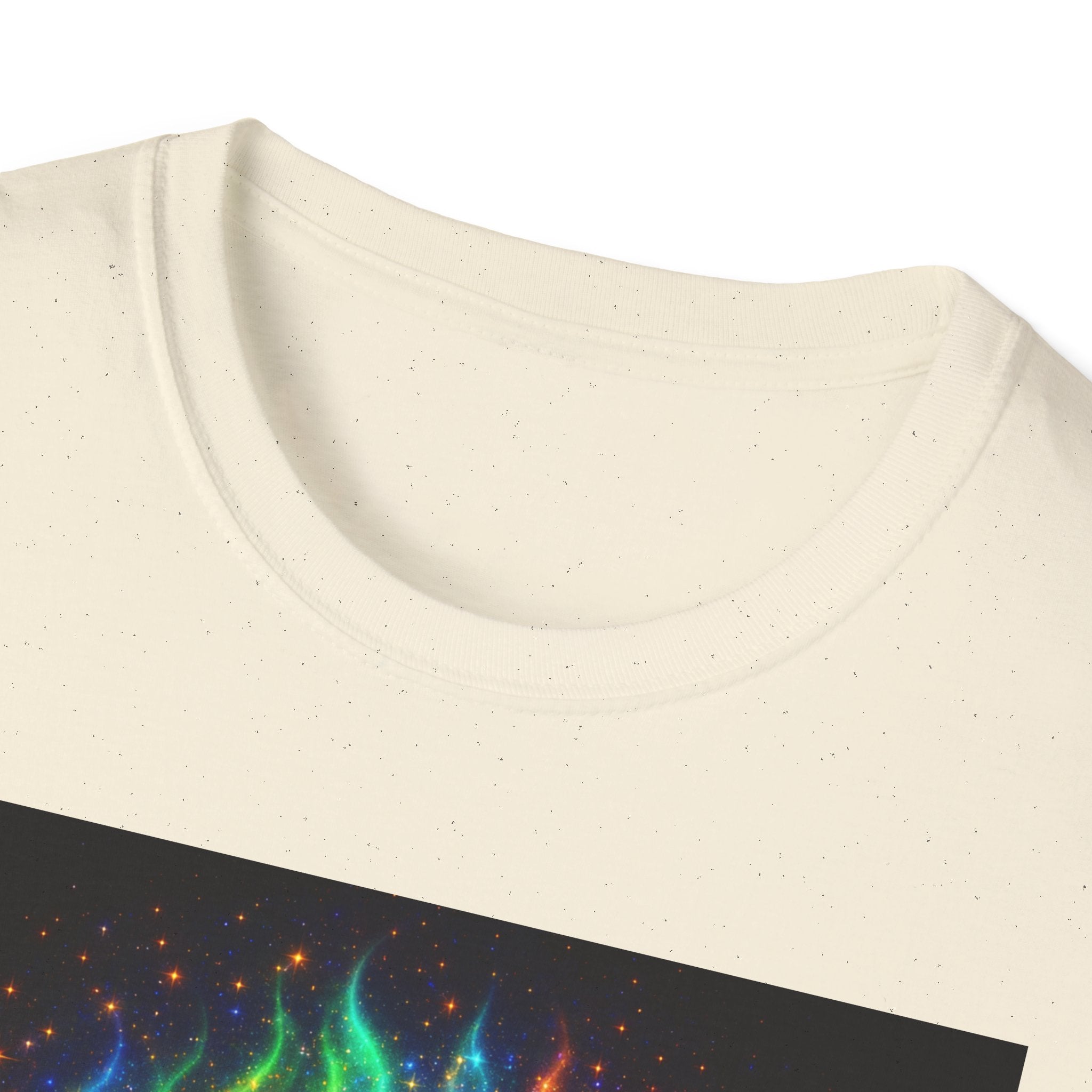 Autism Awareness Aura Silhouette T-Shirt — Rainbow Soul & Wellness Graphic Tee