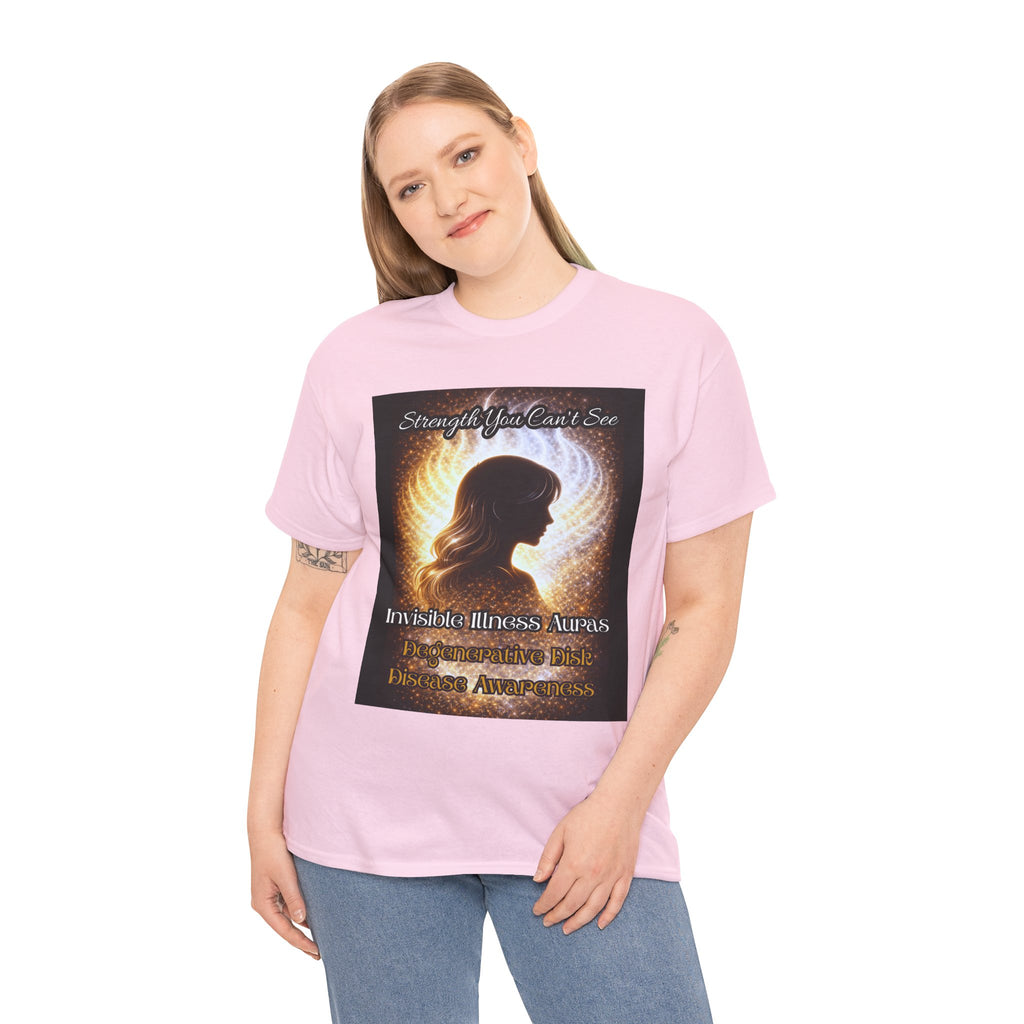 Degenerative Disk Awareness auras Angel Wings Memorial T‑Shirt — Invisible Illness Awareness Graphic Tee