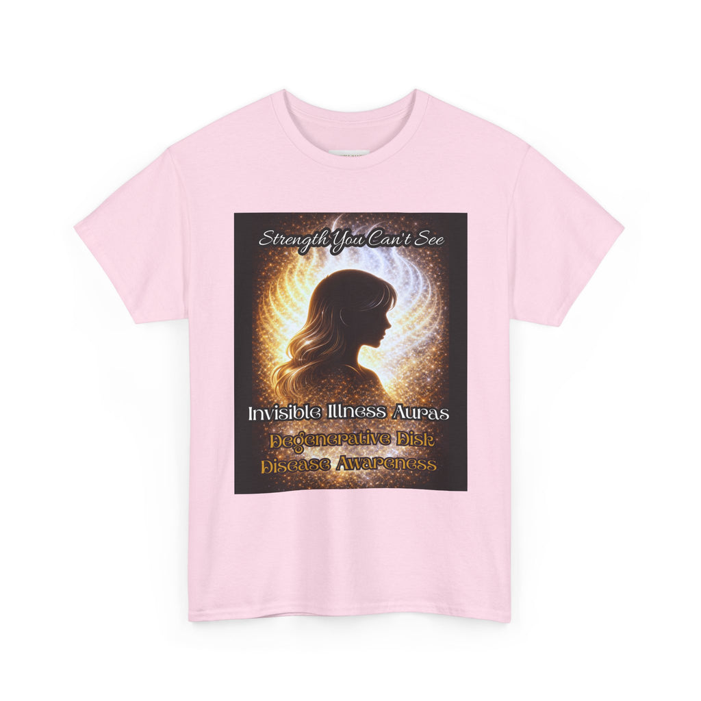 Degenerative Disk Awareness auras Angel Wings Memorial T‑Shirt — Invisible Illness Awareness Graphic Tee