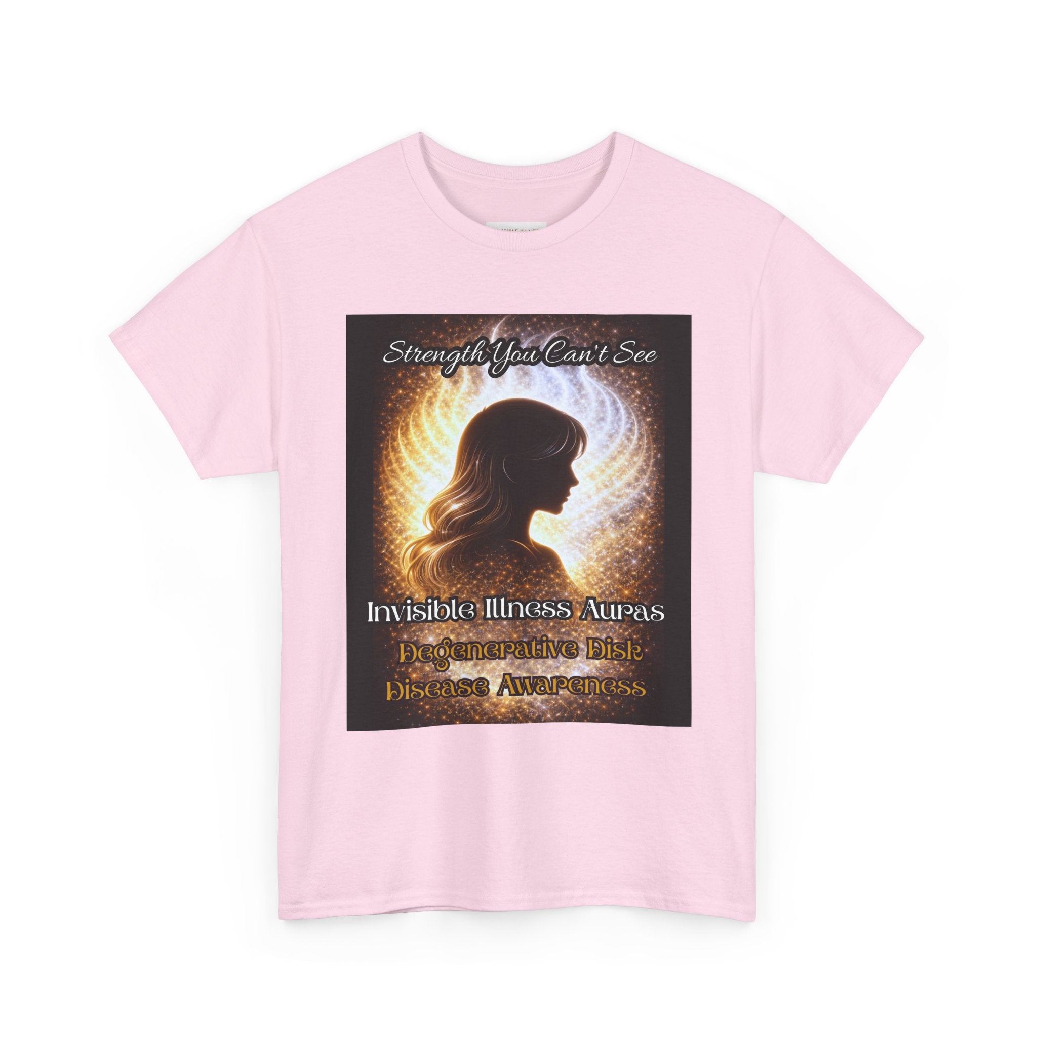 Degenerative Disk Awareness auras Angel Wings Memorial T‑Shirt — Invisible Illness Awareness Graphic Tee