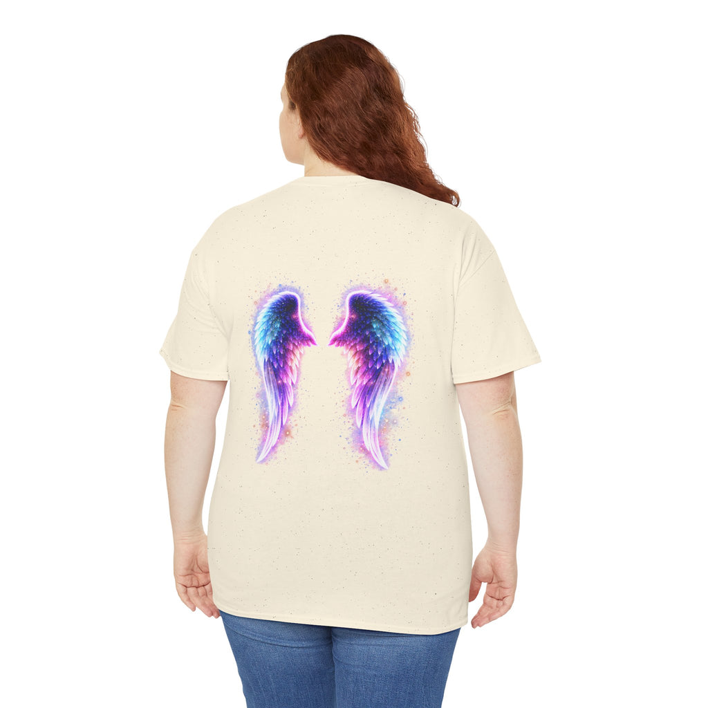 Sciatica Pain auras awareness Angel Wings Awareness Tee — Invisible Illness & Invisible Illness Awareness Shirt