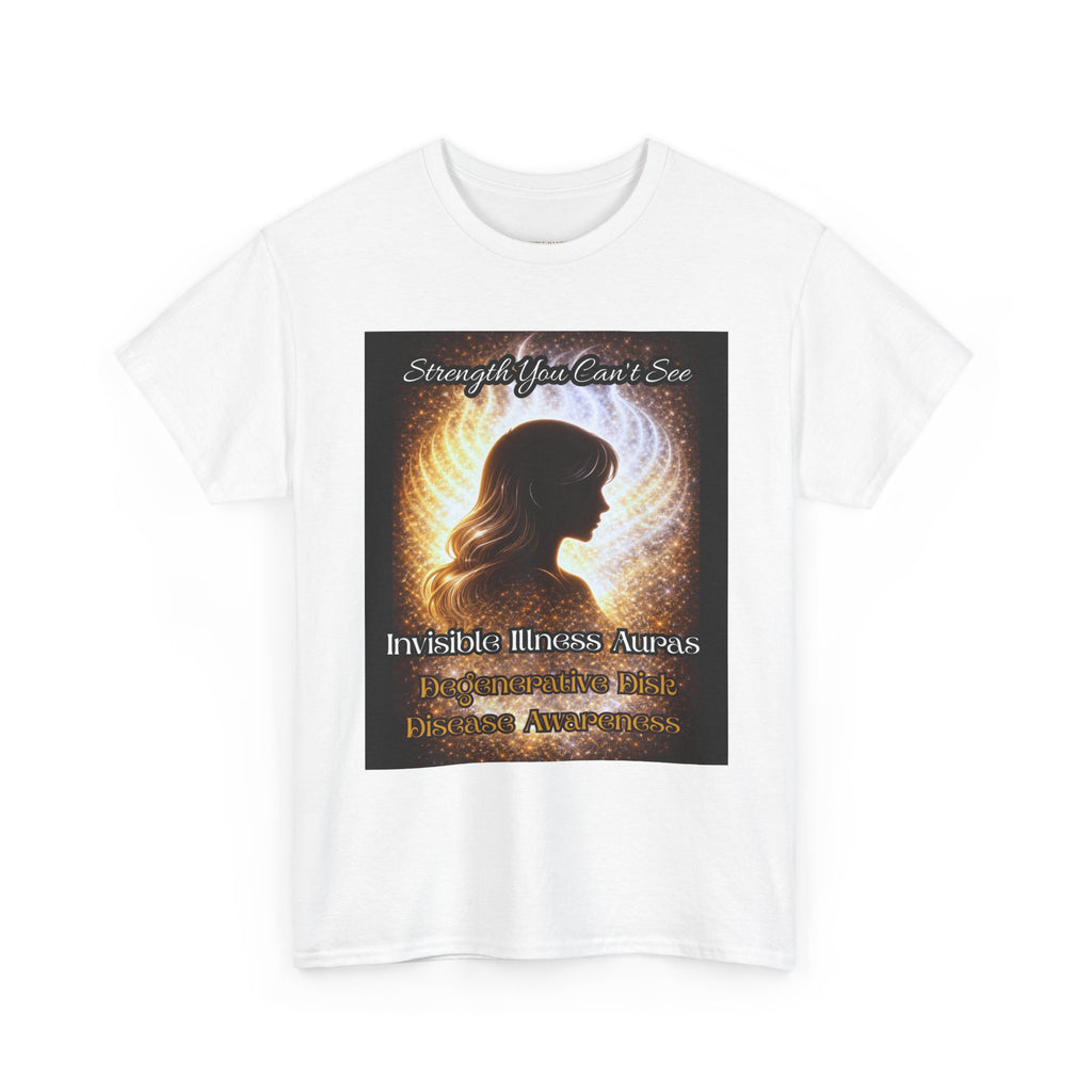 Degenerative Disk Awareness auras Angel Wings Memorial T‑Shirt — Invisible Illness Awareness Graphic Tee