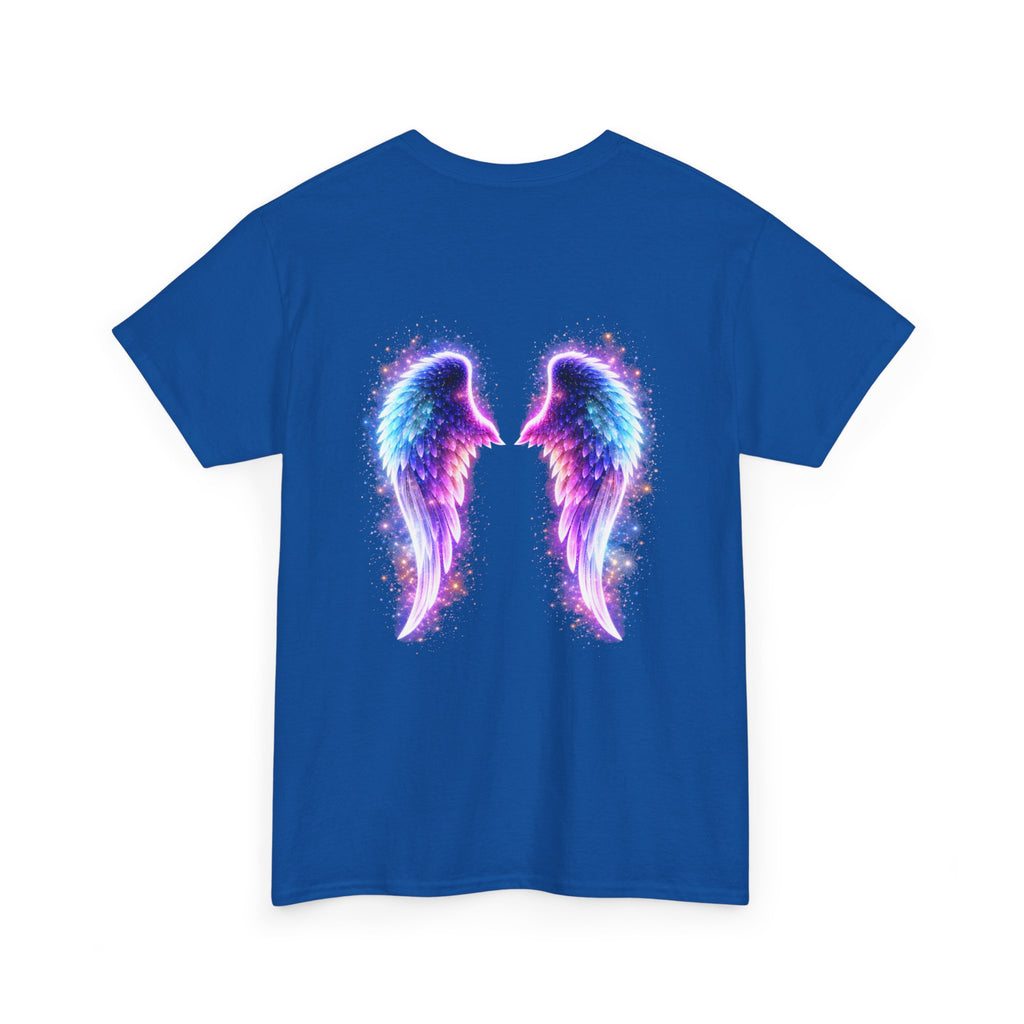 Sciatica Pain auras awareness Angel Wings Awareness Tee — Invisible Illness & Invisible Illness Awareness Shirt