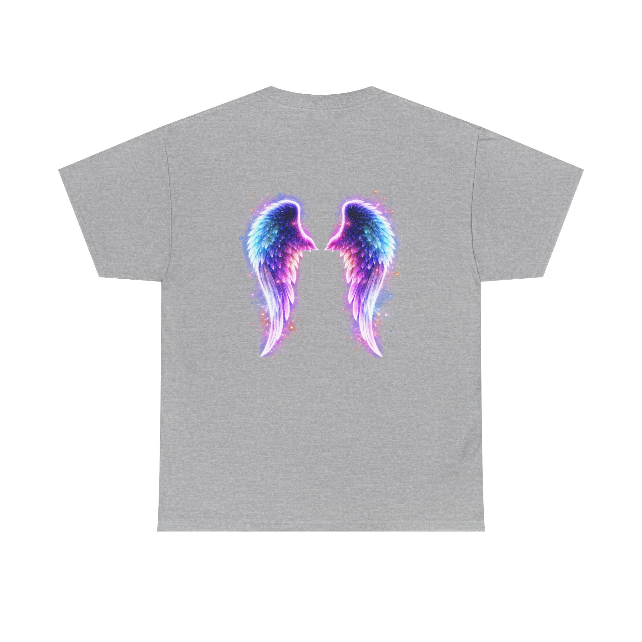 Sciatica Pain auras awareness Angel Wings Awareness Tee — Invisible Illness & Invisible Illness Awareness Shirt