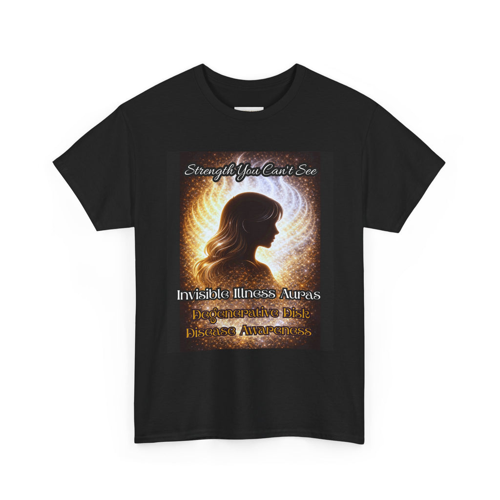 Degenerative Disk Awareness auras Angel Wings Memorial T‑Shirt — Invisible Illness Awareness Graphic Tee