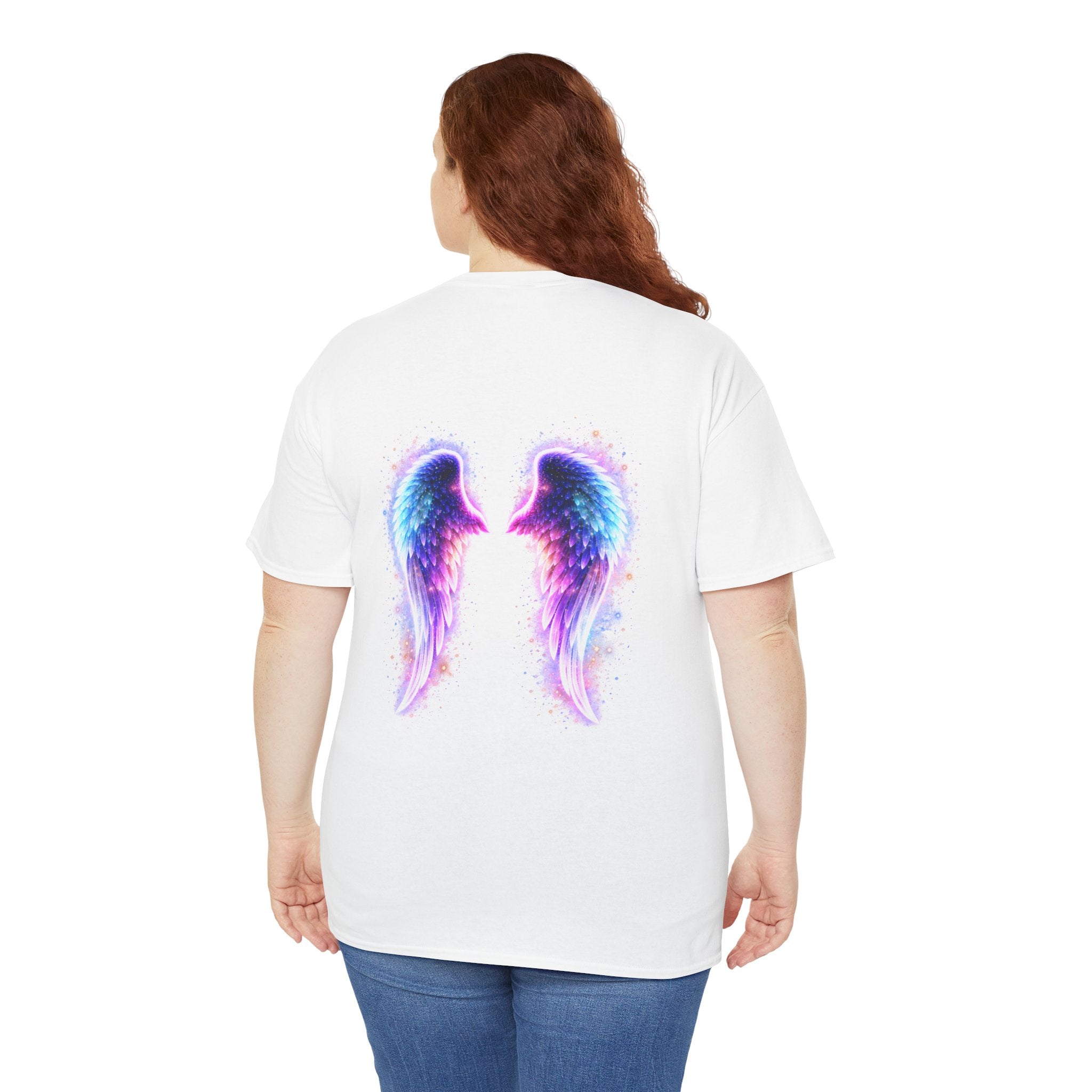 Sciatica Pain auras awareness Angel Wings Awareness Tee — Invisible Illness & Invisible Illness Awareness Shirt