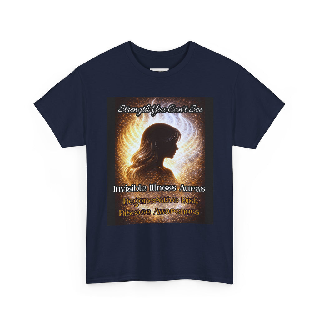 Degenerative Disk Awareness auras Angel Wings Memorial T‑Shirt — Invisible Illness Awareness Graphic Tee