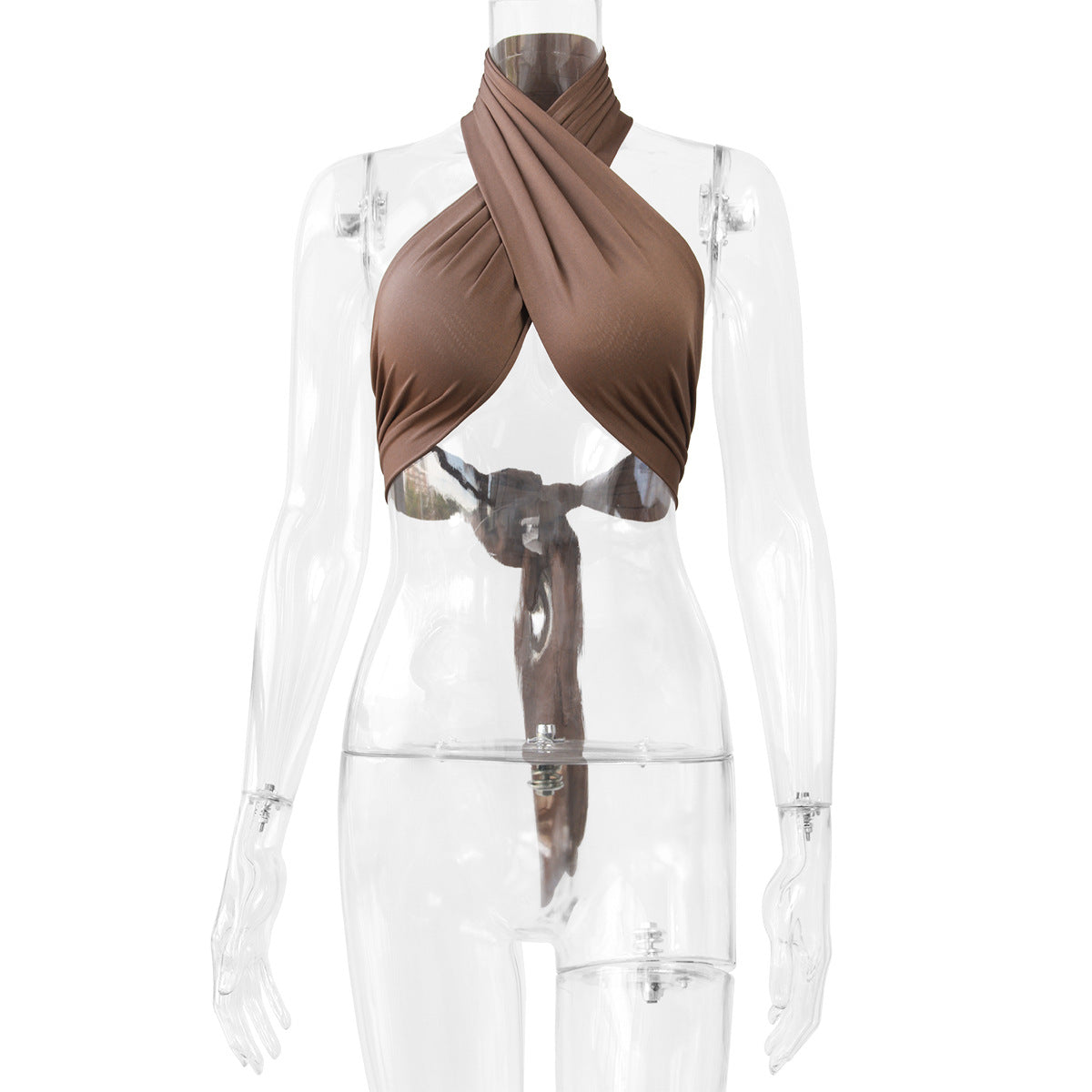 'American Sexy Backless Spaghetti Straps Vest Strap party